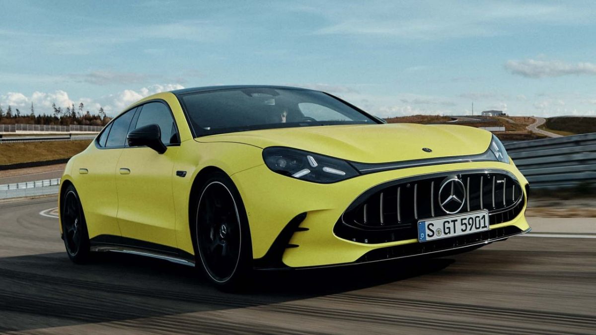 Mercedes представила электрический AMG GT мощностью 1169 л.с.