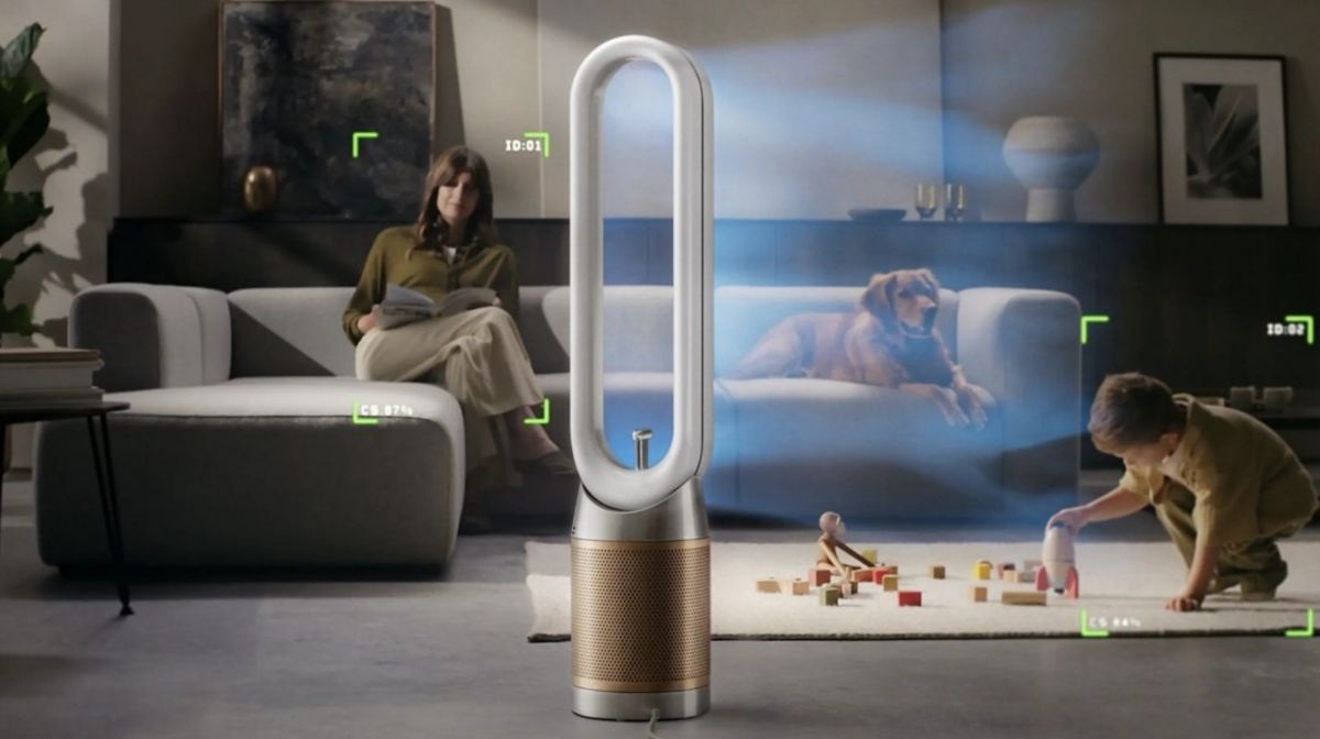Dyson показала умный вентилятор, который видит людей и поворачивается за ними