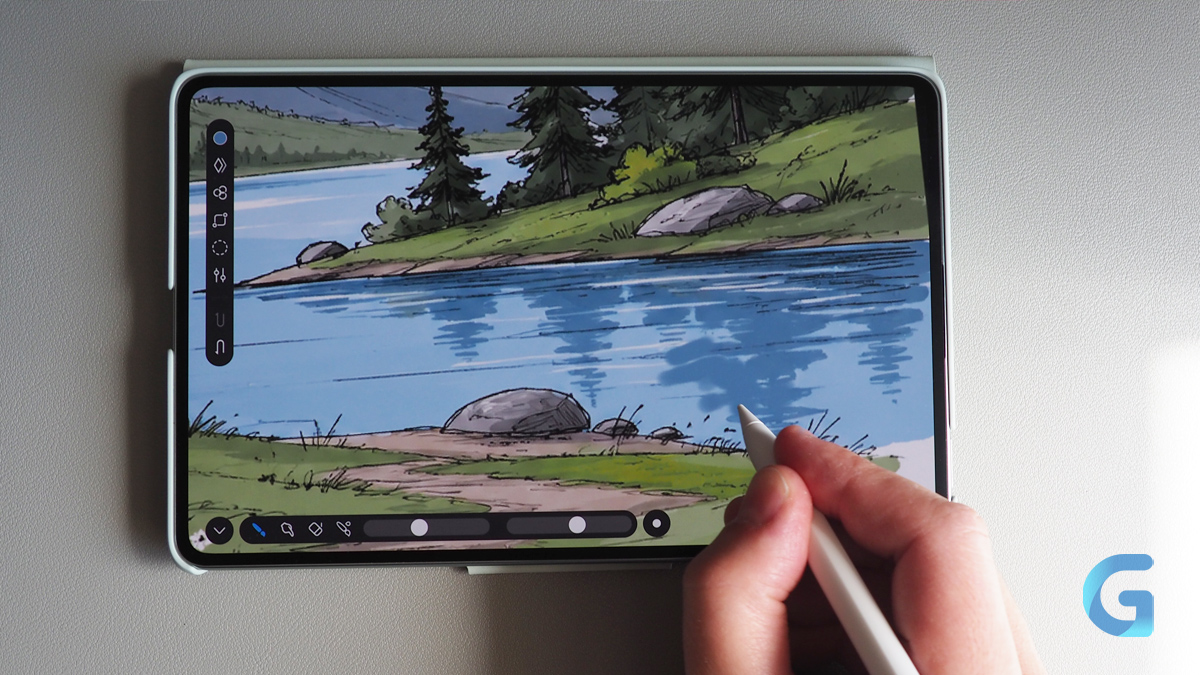 Обзор Huawei MatePad Mini режим рисования