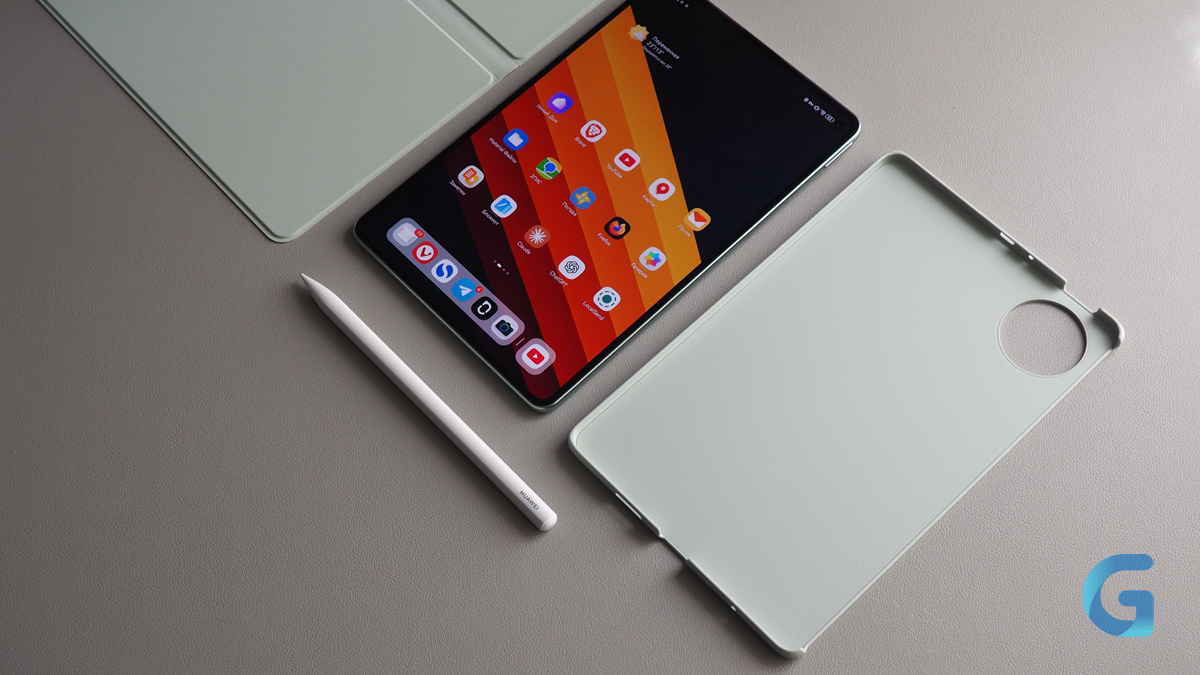 Обзор Huawei MatePad Mini экран в чехол