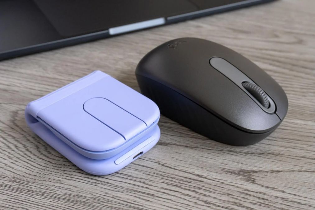 Logitech выпустила складную мышь Mobi Fold, которая помещается в карман
