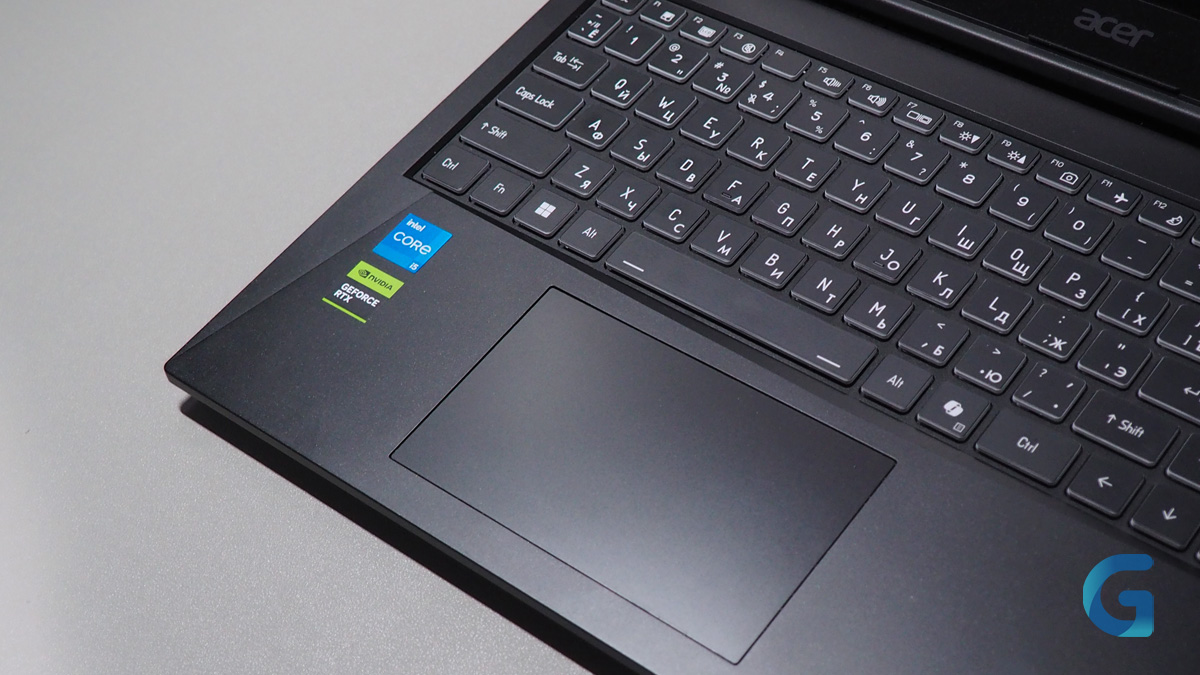 Обзор Acer Aspire 7 тачпад