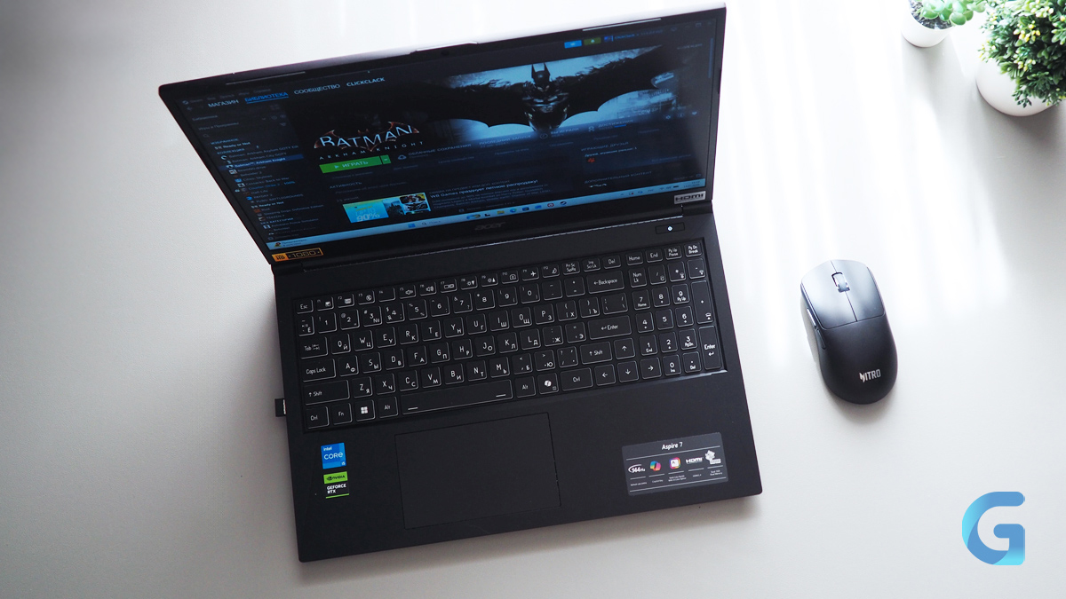 Обзор Acer Aspire 7 для игр