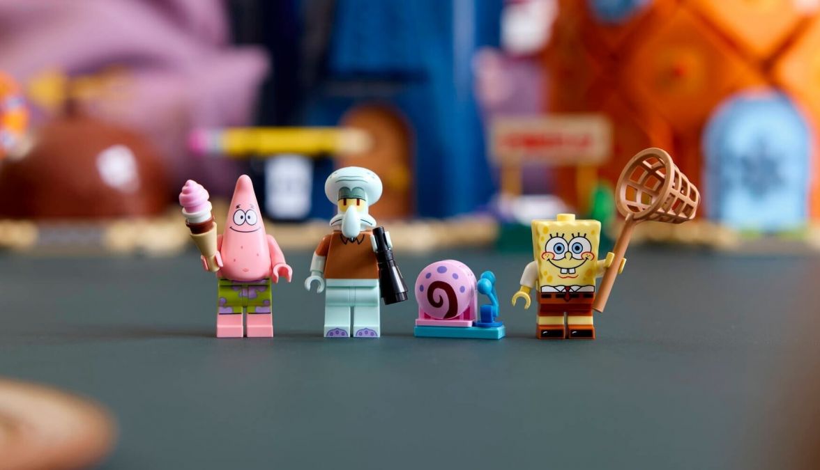 LEGO представила коллекционный набор по «Губке Бобу» за $220