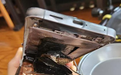 Galaxy S25+ загорелся во время зарядки, но Samsung отказалась платить компенсацию