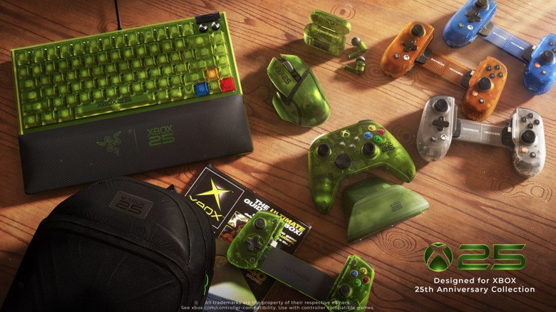 Microsoft показала аксессуары Xbox к 25-летию консоли