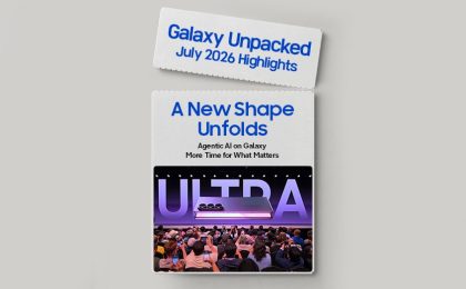 Samsung показала возможности FlexWindow в Galaxy Z Flip8
