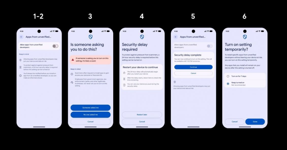 Google усложнит установку APK на Android: появится 24-часовое ожидание