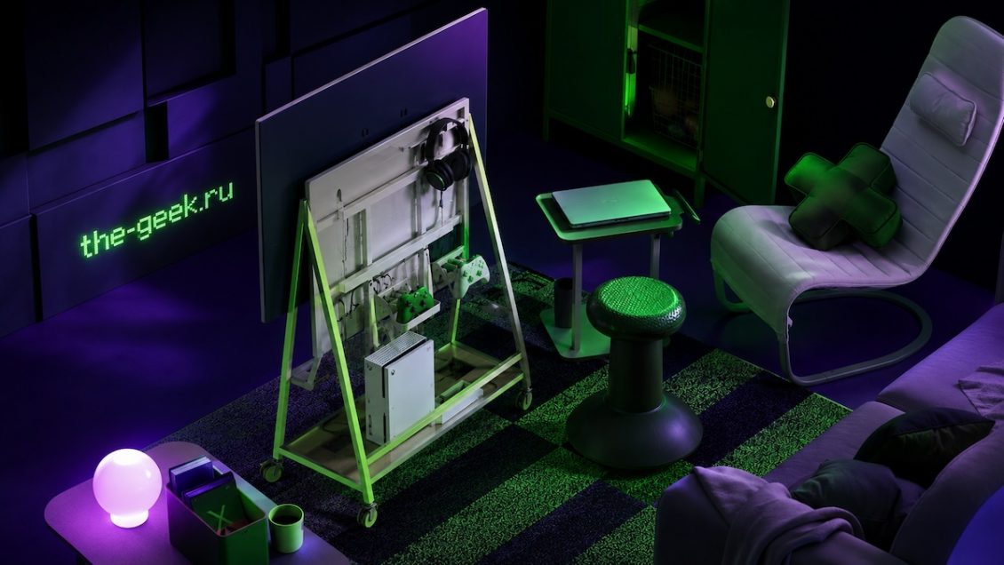 IKEA и Xbox представили мебель для геймеров. Особенно хороша стойка для телевизора