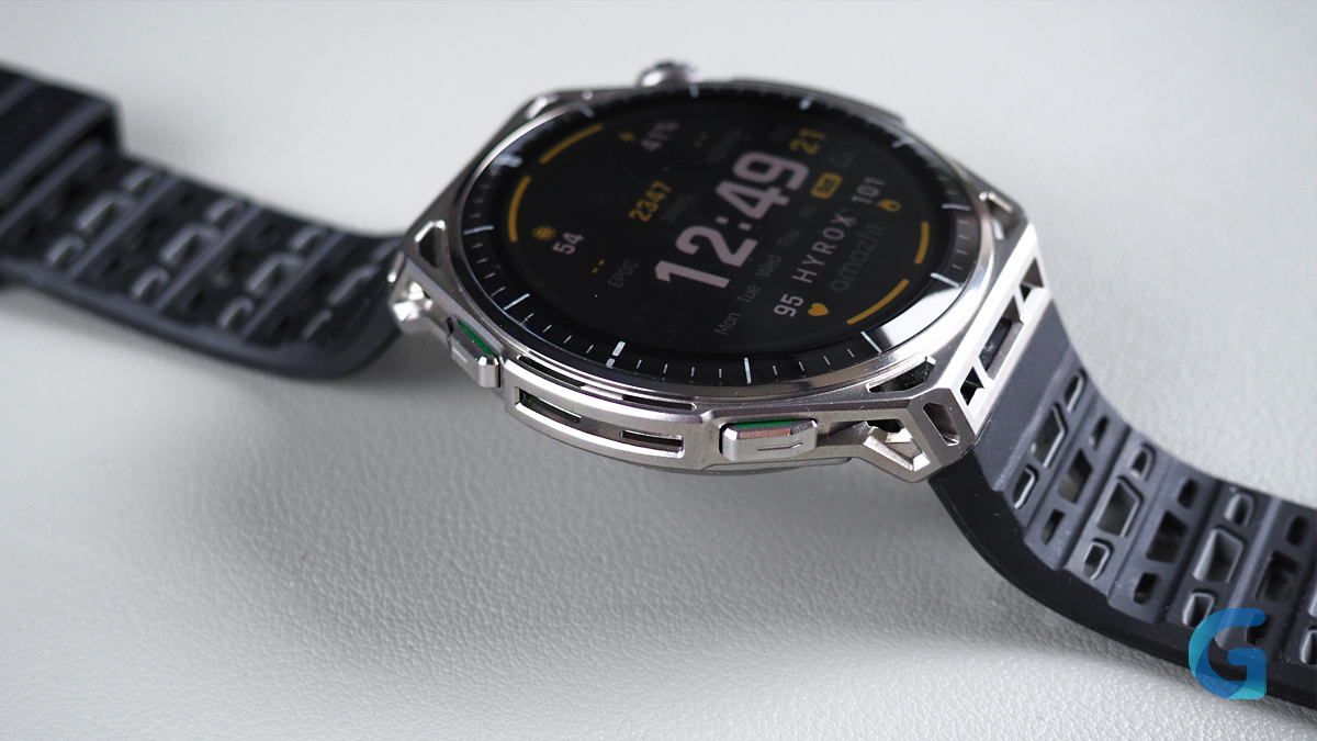 Обзор Amazfit Balance 3 кнопки
