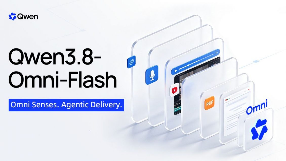 Alibaba выпустила Qwen 3.8-Omni-Flash для работы с текстом, изображениями, аудио и видео
