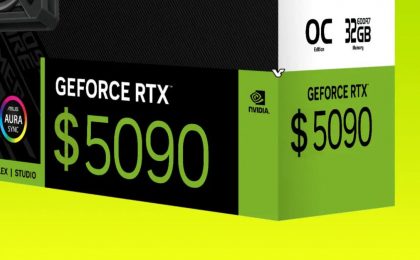 Базовые версии видеокарт GeForce RTX 5090 подорожали до $5100