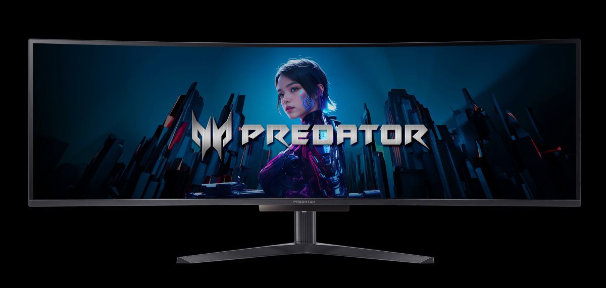 В России начались продажи ультраширокого монитора Acer Predator X49X