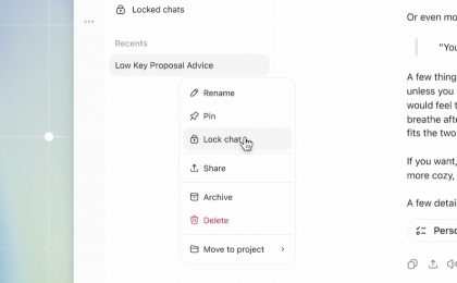 OpenAI добавила защиту личных переписок в ChatGPT
