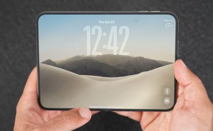 iPhone Duo позволяет отдельно блокировать поворот двух экранов