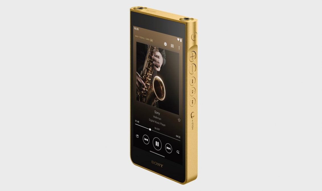 Sony представила золотой Walkman для аудиофилов за $5,900