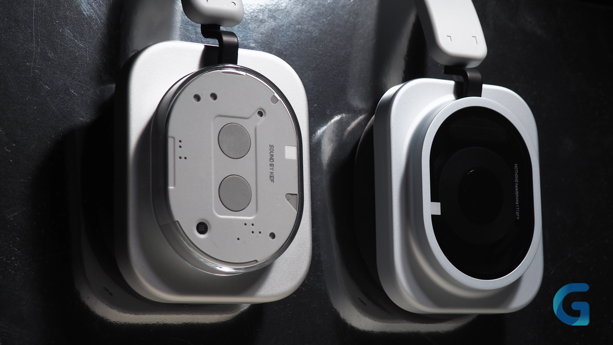 Сравнение дизайна Nothing Headphone (1) и Headphone (1) Pro