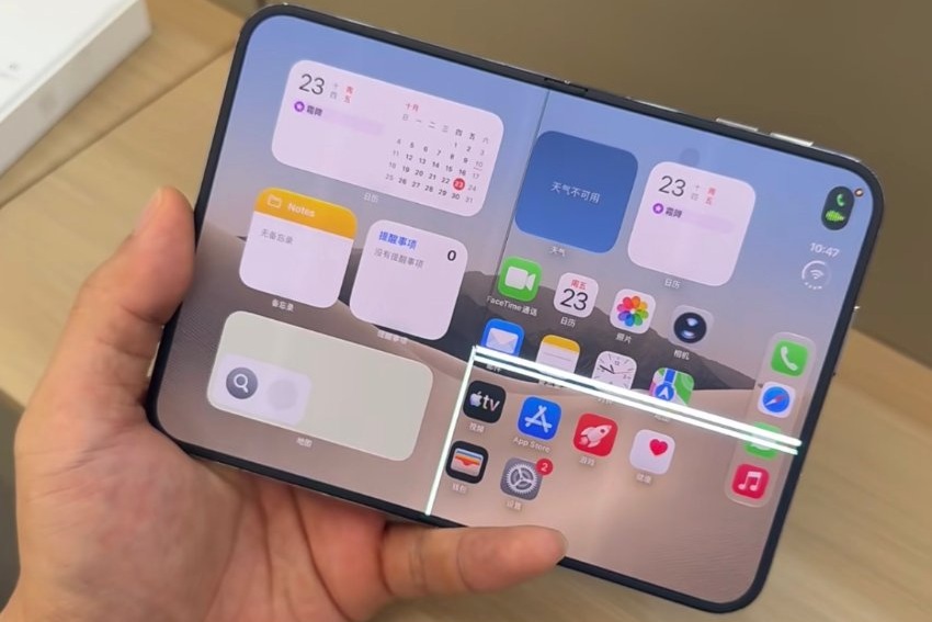Первые проблемы iPhone Duo: складной дисплей смартфона треснул сразу после покупки
