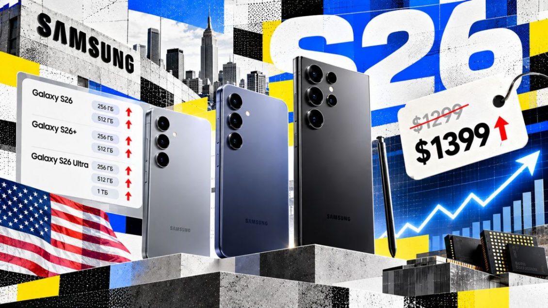 Samsung подняла цены на серию Galaxy S26 в США