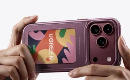 Ugreen превратила чехол для iPhone 18 Pro в цветной E-Ink-дисплей